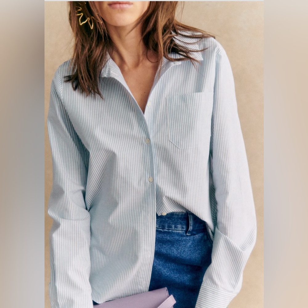Sézane striped Tomboy shirt